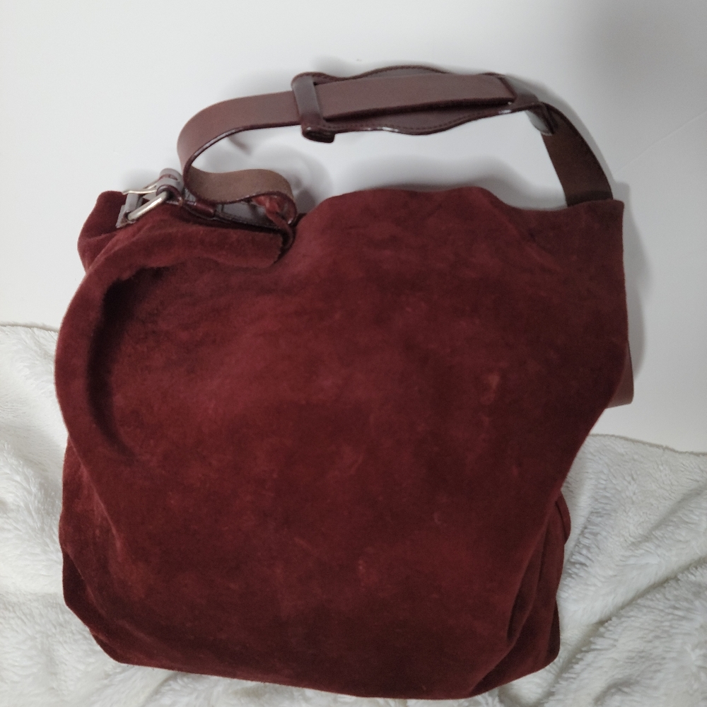 Pre-Owned Balenciaga Hobo Suede Bag